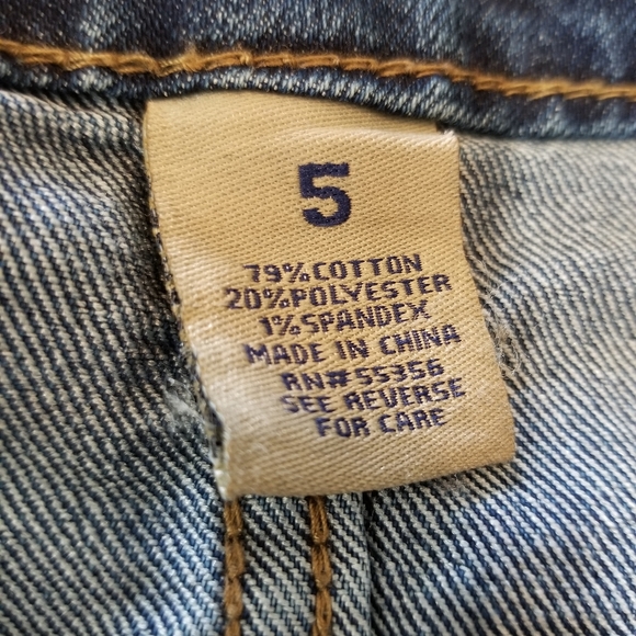 👖 BLUE SPICE FLARED BOTTOM JEANS - Picture 4 of 5